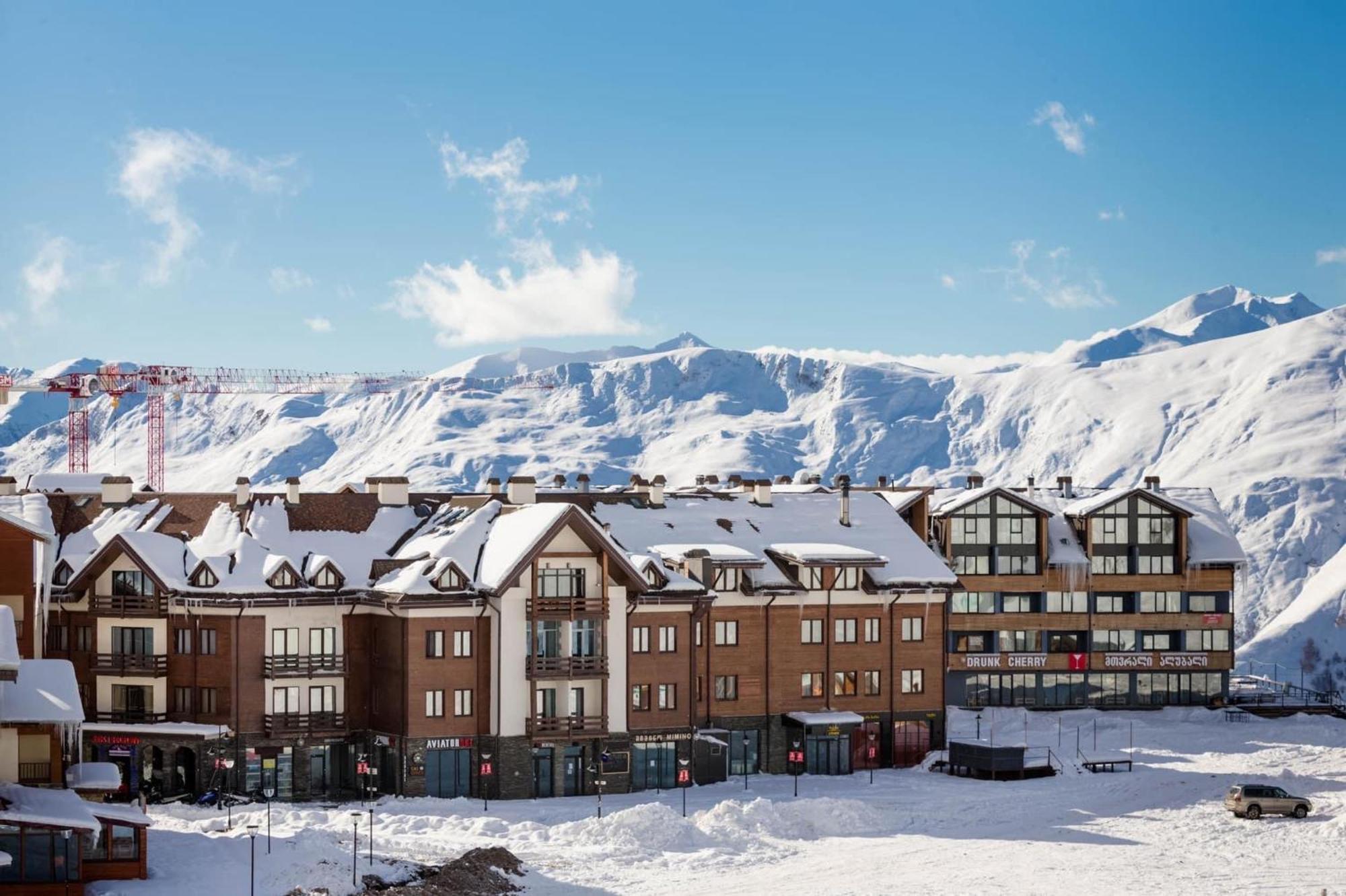 New Gudauri Voyage Apartments By Gondola ภายนอก รูปภาพ