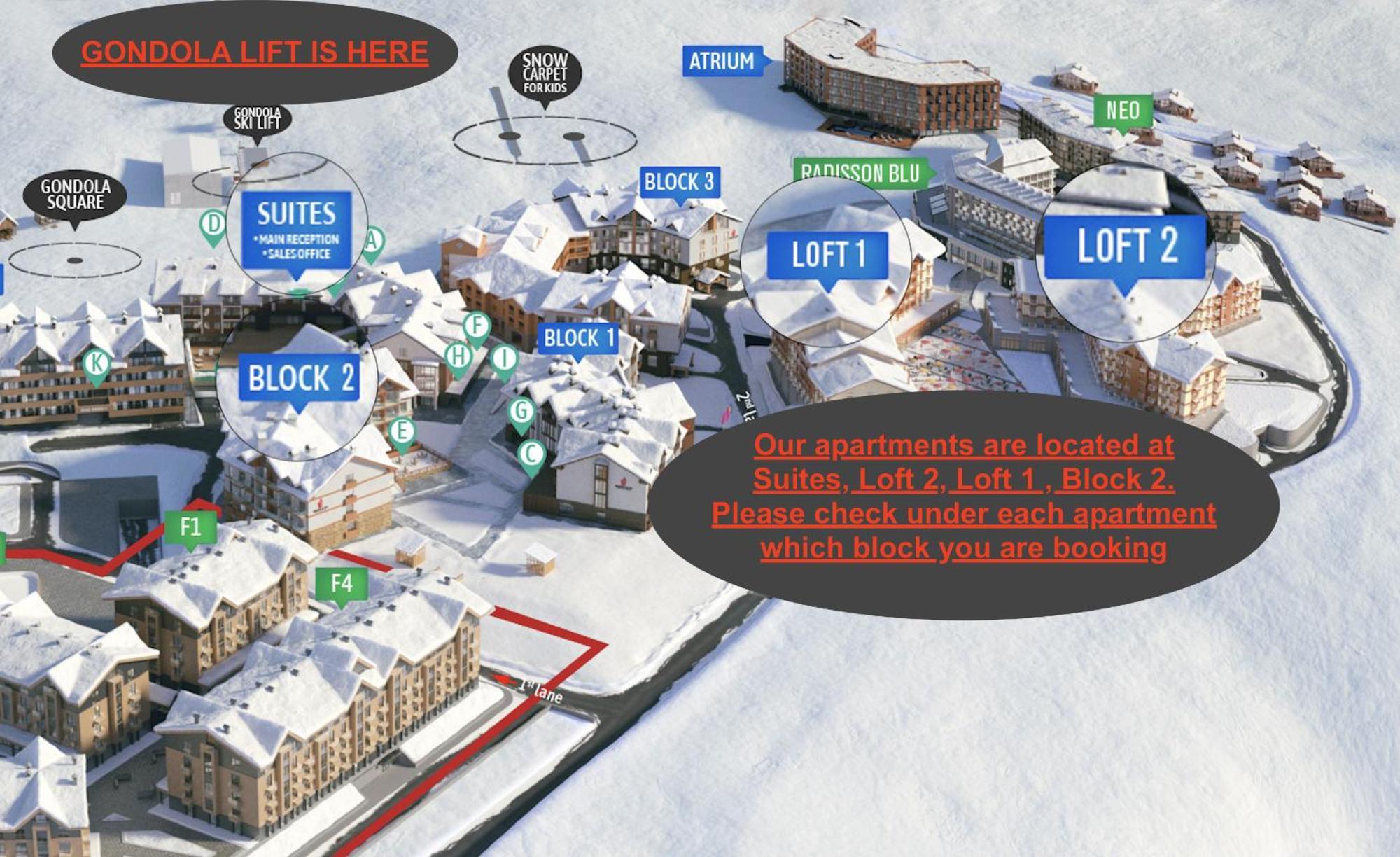 New Gudauri Voyage Apartments By Gondola ภายนอก รูปภาพ