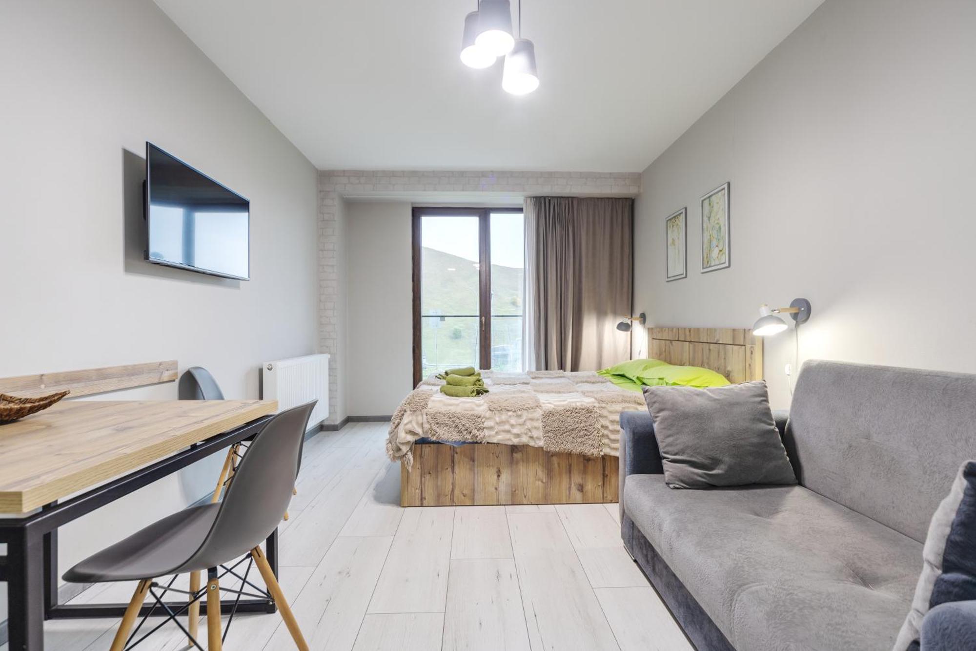 New Gudauri Voyage Apartments By Gondola ภายนอก รูปภาพ